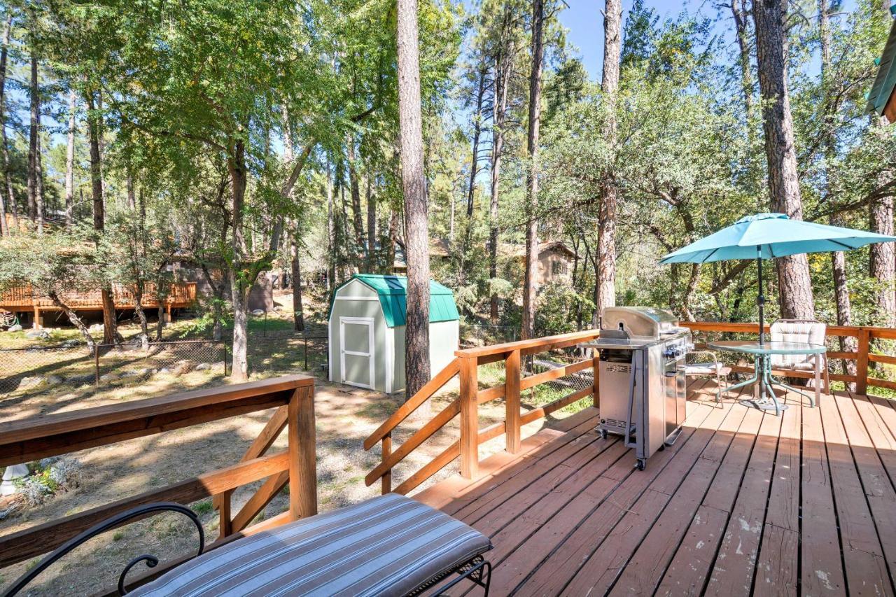 Willa Cozy Cabin with AC&Deck, 5 Mi to Downtown Prescott Zewnętrze zdjęcie
