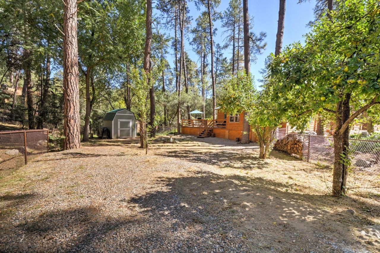 Willa Cozy Cabin with AC&Deck, 5 Mi to Downtown Prescott Zewnętrze zdjęcie