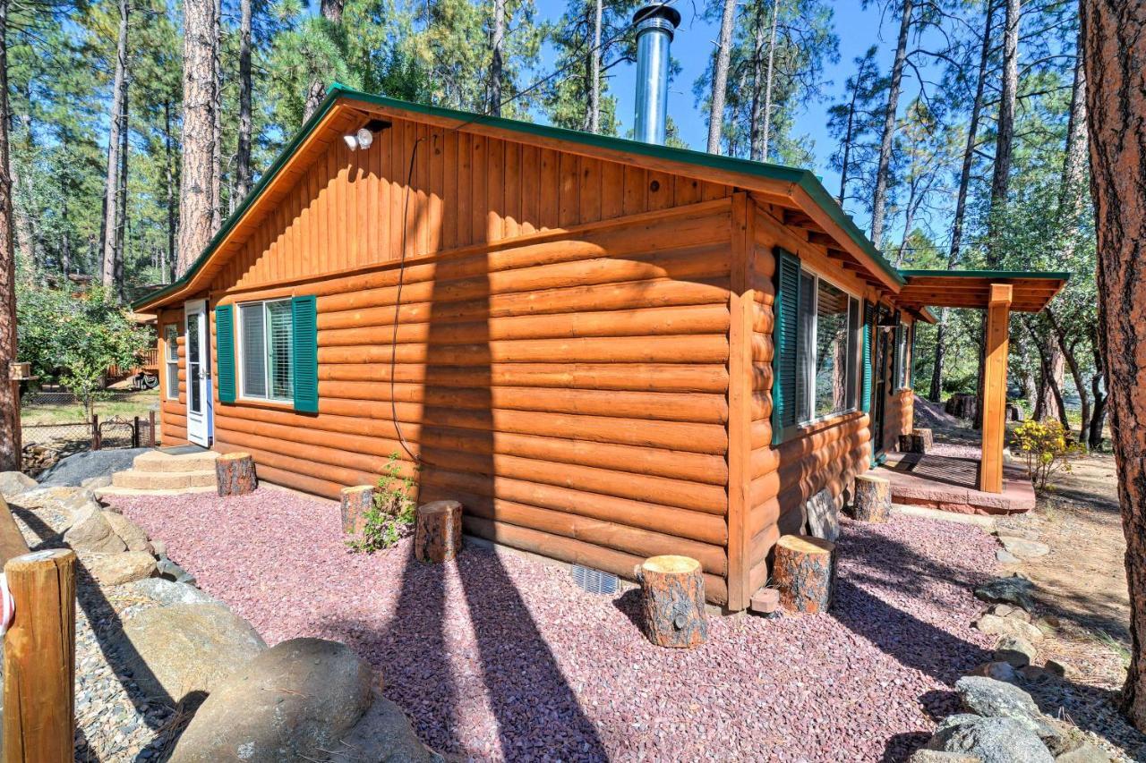 Willa Cozy Cabin with AC&Deck, 5 Mi to Downtown Prescott Zewnętrze zdjęcie