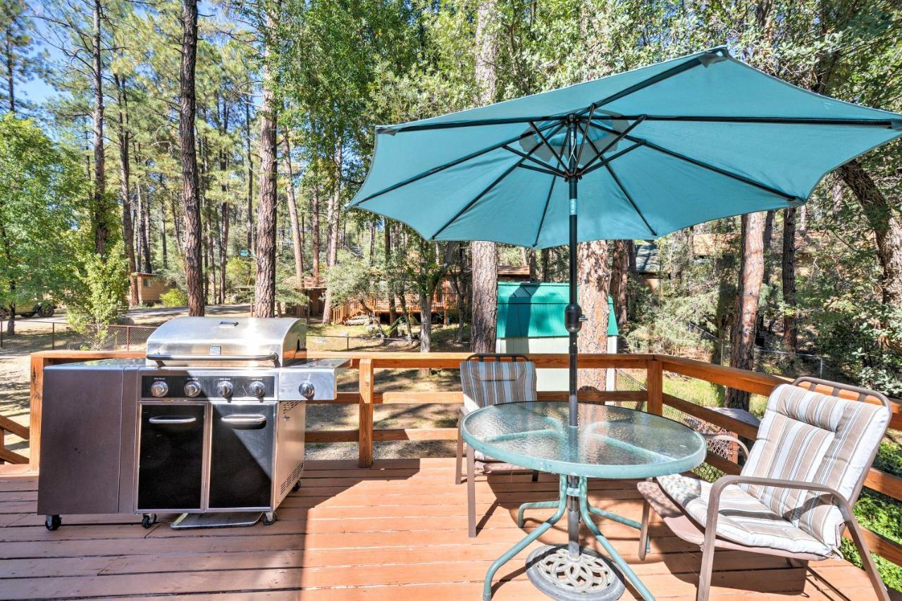 Willa Cozy Cabin with AC&Deck, 5 Mi to Downtown Prescott Zewnętrze zdjęcie