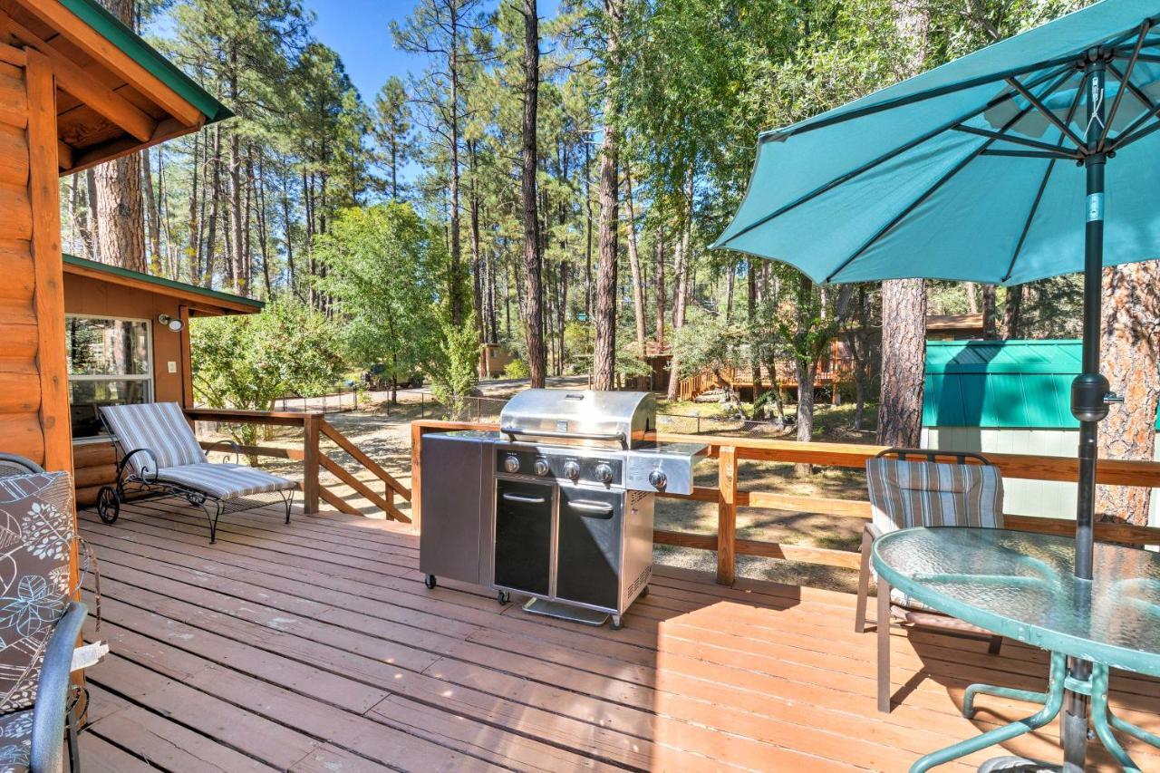 Willa Cozy Cabin with AC&Deck, 5 Mi to Downtown Prescott Zewnętrze zdjęcie